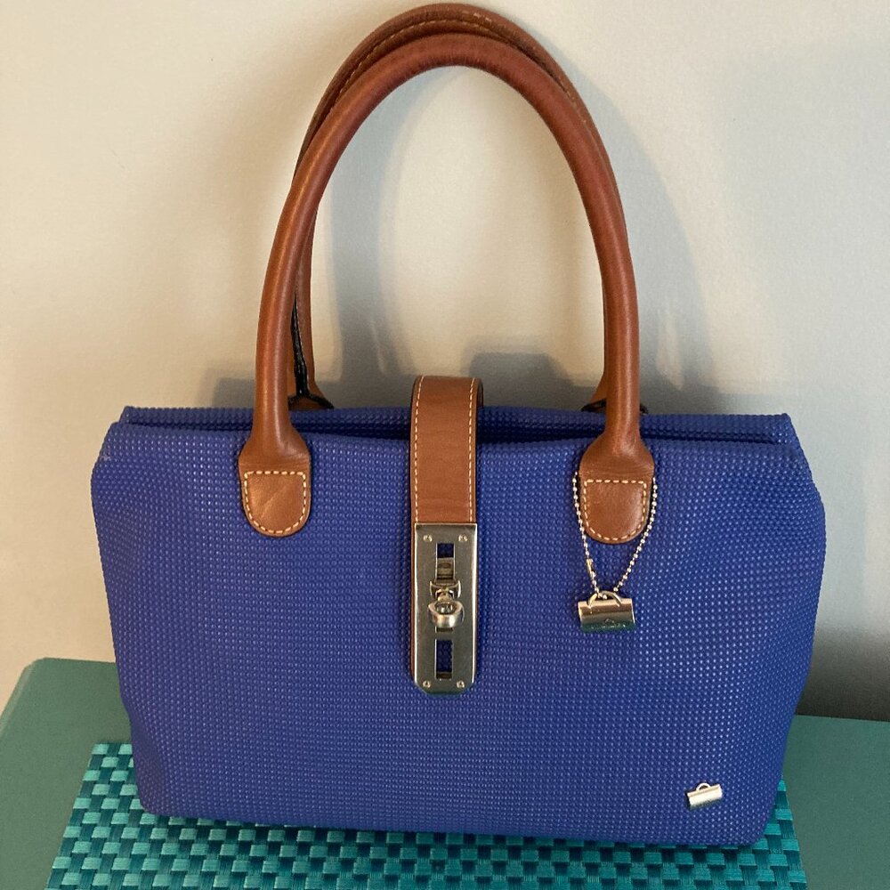 La Bagagerie Satchel Bag Royal Blue